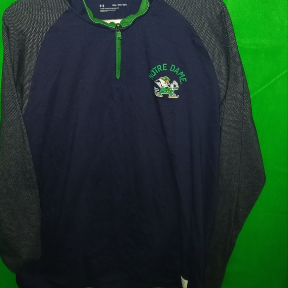 XXL Under Armour Norte Dame golf Spring jacket. - Picture 3 of 4